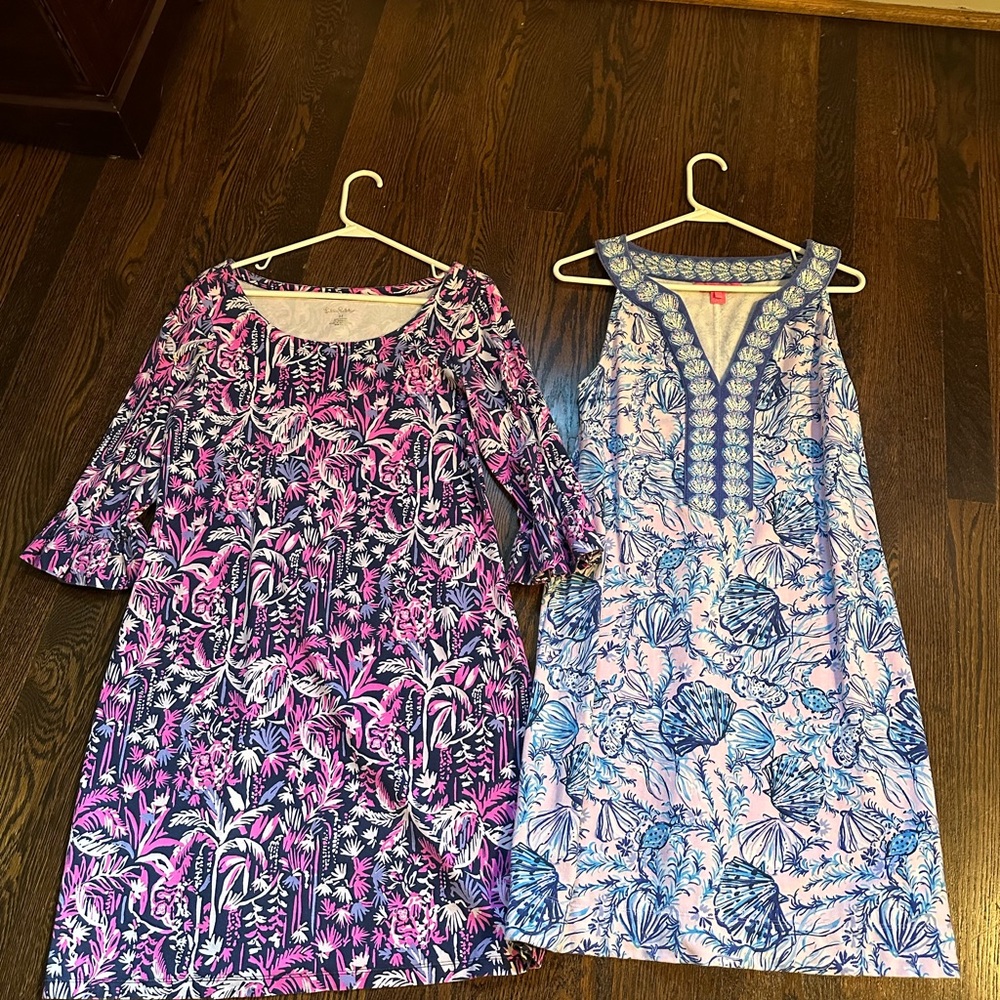 Lilly Pulitzer Floral Dresses Sz M